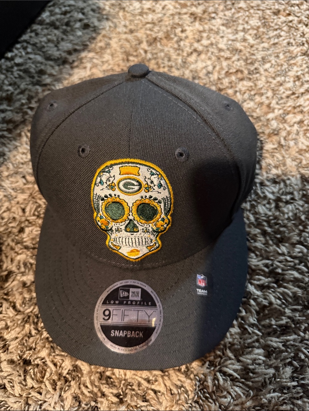 NWT Packers Skull Hat